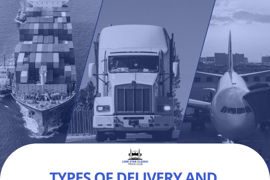 Types of delivery and trends in the industry